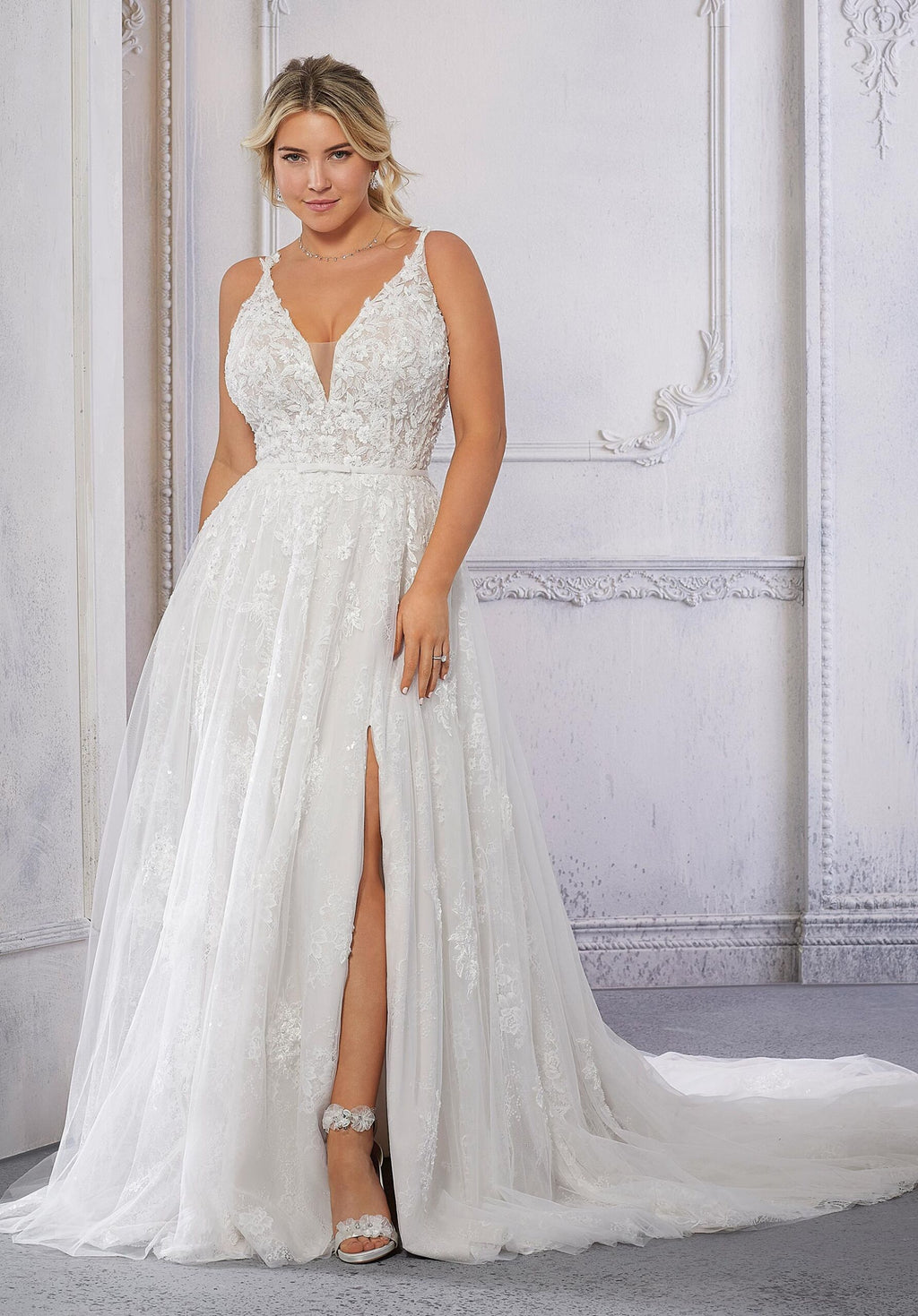 3330 - Julietta By Mori Lee - Clarisse – Romashka Bridal