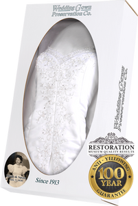 Wedding gown sales cleaning near me